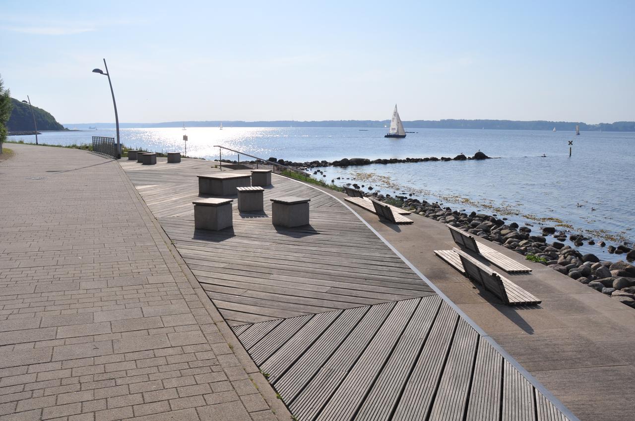 Ferienwohnung Strandkieker Glucksburg Bagian luar foto