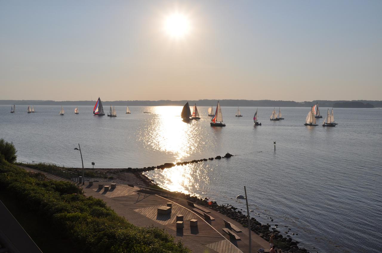 Ferienwohnung Strandkieker Glucksburg Bagian luar foto