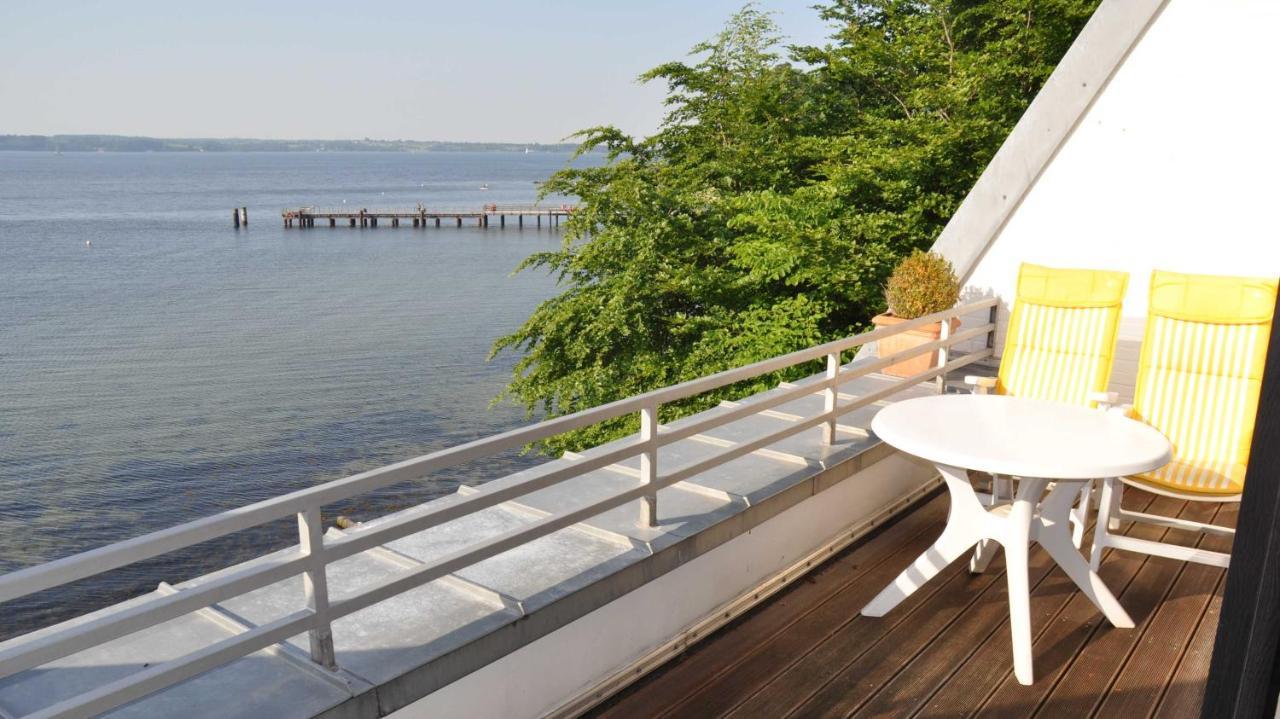 Ferienwohnung Strandkieker Glucksburg Bagian luar foto